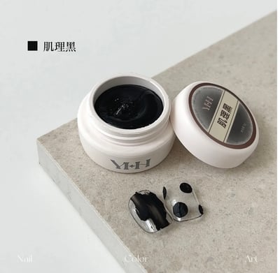 櫻禾｜油畫白/肌理黑/肌理白2