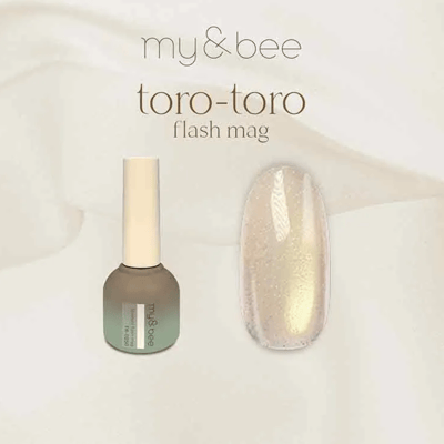 my&bee｜toro-toro碎鑽貓眼甲油膠（TR-001G~TR-012G）8