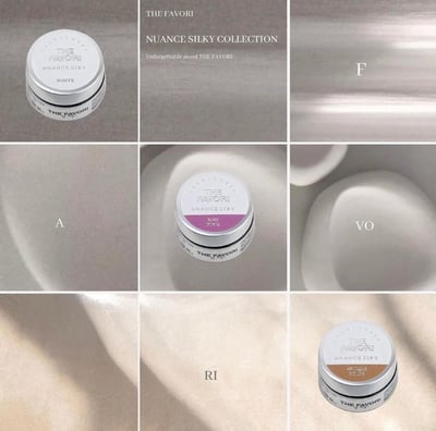 THE FAVORI｜金屬凝膠-Nuance Silky 3色2