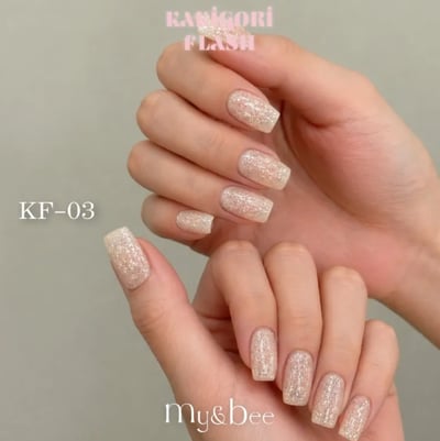 my&bee｜PRIME KAKIGORI碎鑽甲油膠8ml（KF-01~KF-12）9