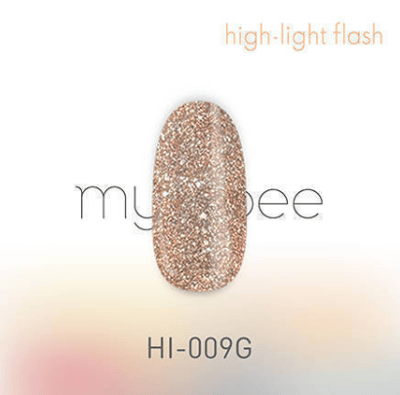 my&bee｜爆閃亮片膠8ml（HI-001G~HI-012G）10