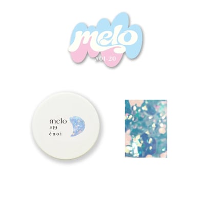 enoi｜亮片凝膠 melo(melo#01~melo#20）21