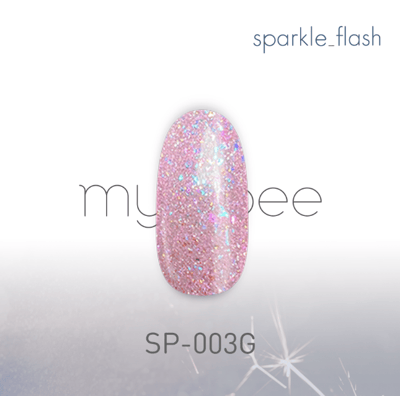 my&bee｜極光MAX亮片膠8ml（SP-001G~SP-006G）5