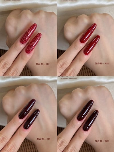 Suuseegel束色｜復古紅20色8