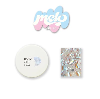 enoi｜亮片凝膠 melo(melo#01~melo#20）4