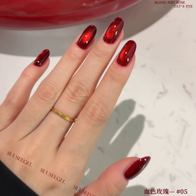 Suuseegel束色｜血色玫瑰貓眼10色8