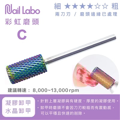 Naillabo｜彩虹磨頭4