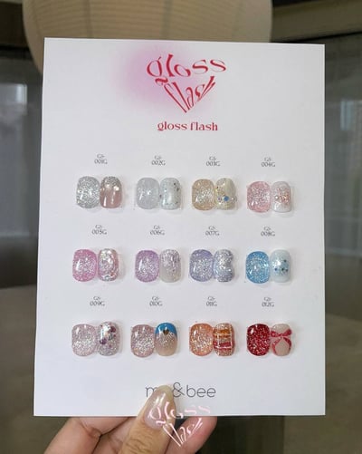 my&bee｜ 亮粉膠8ml（GS-001G~GS-012G）2