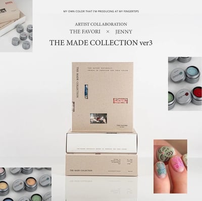 THE FAVORI｜油畫凝膠-JENNY聯名 Made ver3. 9色4