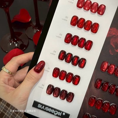 Suuseegel束色｜血色玫瑰貓眼10色2