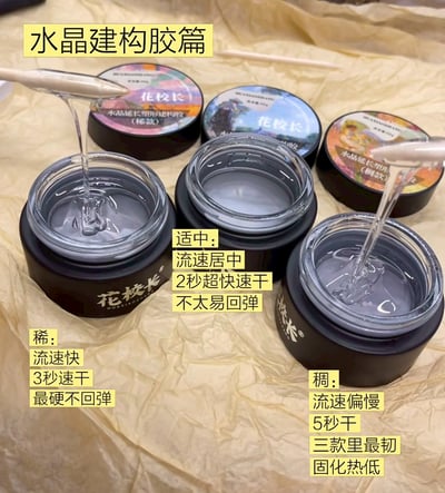 花校長｜水晶延長塑形建構35g（稠/適中/稀）2