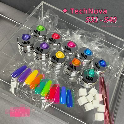 SliSA｜罐裝彩色凝膠-脈衝系列（S31-S40）1