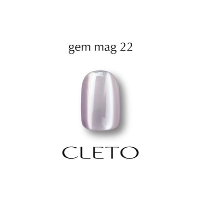 Dawson nail｜CLETO Gem mag極細貓眼膠（1-22）24