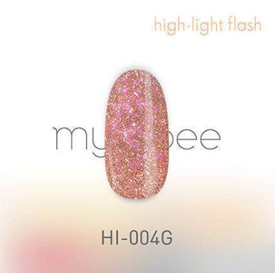 my&bee｜爆閃亮片膠8ml（HI-001G~HI-012G）5