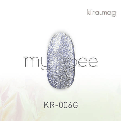 my&bee｜２in1極閃亮粉貓眼膠8ml（KR-001G~KR-012G）9