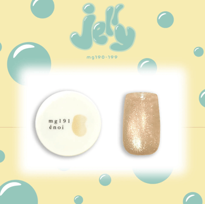 enoi｜貓眼凝膠jelly magnet（MG190-MG199）3g3