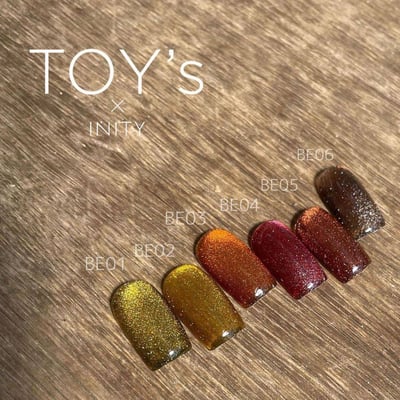 TOY'SxINITY｜玳瑁貓眼膠7ml（T-BE01-T-BE06）4