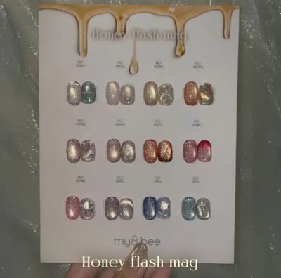 my&bee｜ 蜜糖貓眼膠8ml（HO-001G~HO-012G）1