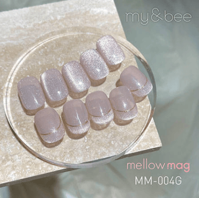 my&bee｜柔和系貓眼膠8ml（MM-001G~MM-006G）7