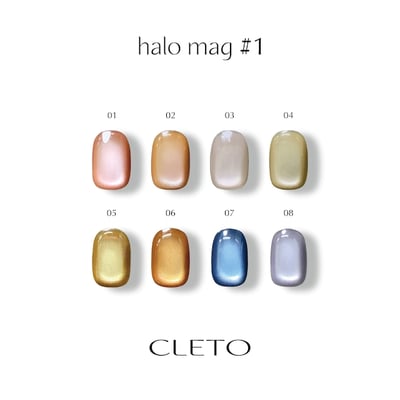 Dawson nail｜CLETO Halo mag貓眼3