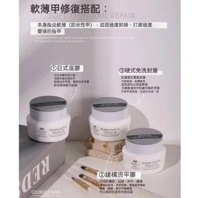 Ouboli 鷗博麗｜建構流平膠3