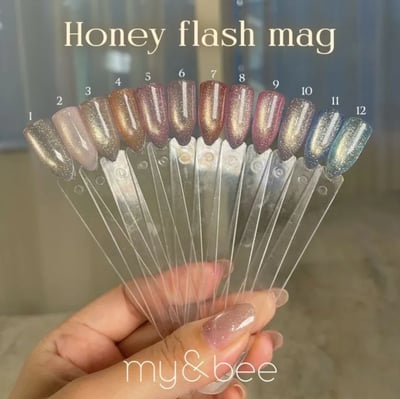 my&bee｜ 蜜糖貓眼膠8ml（HO-001G~HO-012G）2