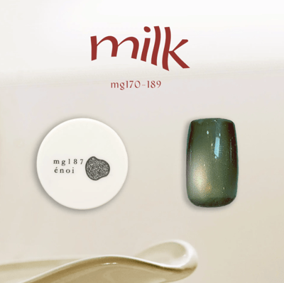 enoi｜貓眼凝膠milk magnet AW（mg170-mg189）3g19
