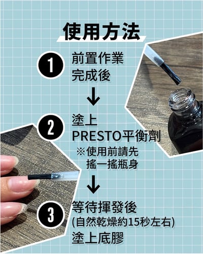 PRESTO｜平衡劑4