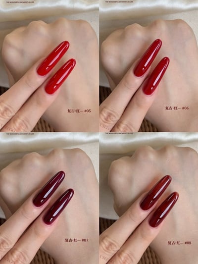 Suuseegel束色｜復古紅20色5