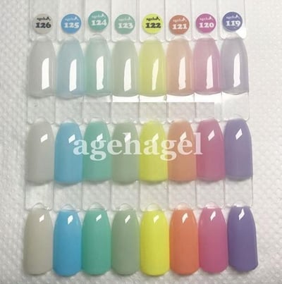 Ageha｜彩色凝膠（119-126）2