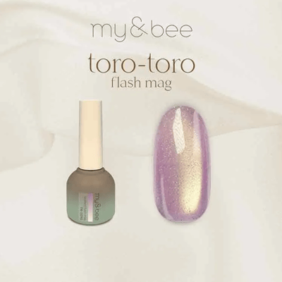 my&bee｜toro-toro碎鑽貓眼甲油膠（TR-001G~TR-012G）12