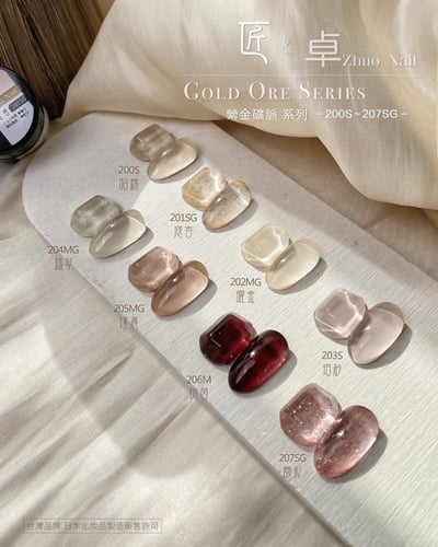 匠｜彩色凝膠-縈金礦脈系列（200-207）12