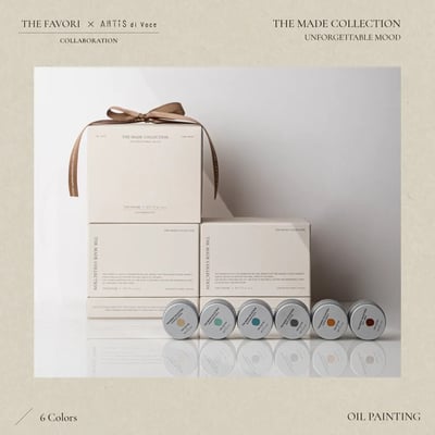 THE FAVORI｜THE FAVORI × ARTiS di Voce 油畫凝膠 6色1