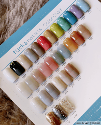 flicka nail arts｜純色系彩膠3g（m001-m012）13