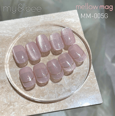 my&bee｜柔和系貓眼膠8ml（MM-001G~MM-006G）9
