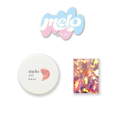 enoi｜亮片凝膠 melo(melo#01~melo#20）14