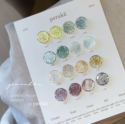 Youandme｜Diamond Flash Powder  極細緻爆閃碎鑽粉3