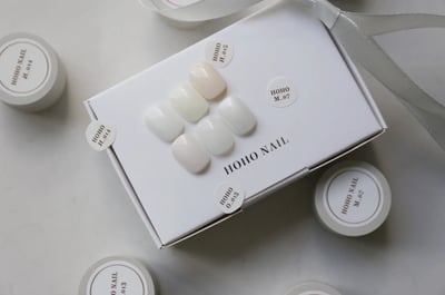 HOHONAIL｜Joli Blanc套組（H013-16、M007、O015）1