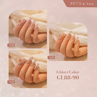 Artis｜彩色甲油膠（GL81-GL90）10g4