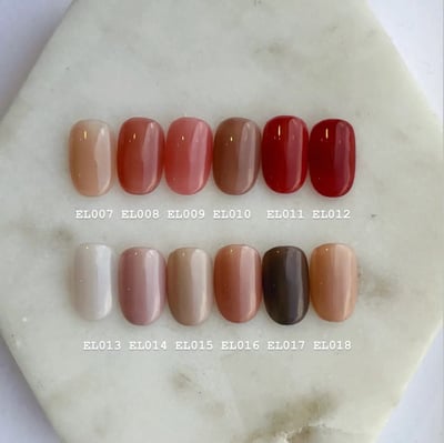 PRESTO｜罐裝色膠（EL007-EL018）2.7g1