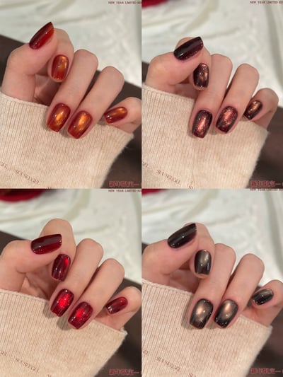 Suuseegel束色｜新年快樂-財源滾滾貓眼26色8