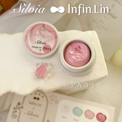 infin.Lin｜彩色甲油膠-午後庭院油畫膠（PA01-PA08）6