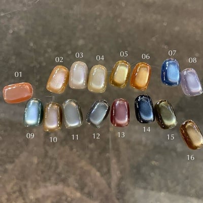 Dawson nail｜CLETO Halo mag貓眼1