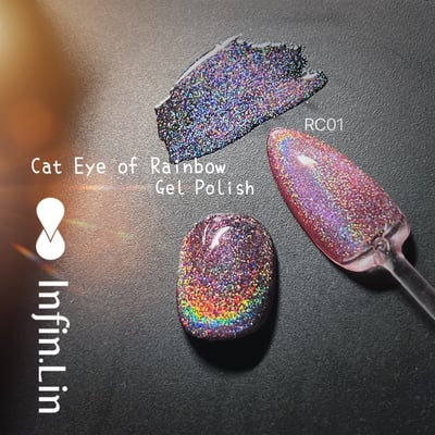 infin.Lin｜彩色甲油膠-彩虹貓眼系列（RCC、RC01-RC05）11