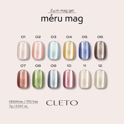 Dawson nail｜CLETO meru mag貓眼5