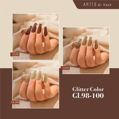 Artis｜彩色甲油膠（GL91-GL100）10g4