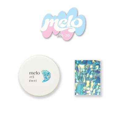 enoi｜亮片凝膠 melo(melo#01~melo#20）16