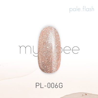 my&bee｜自然系亮粉膠8ml（PL-001G~PL-006G）12
