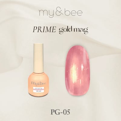 my&bee｜PRIME 2微米貓眼甲油膠-金（PG-01~PG-12）8