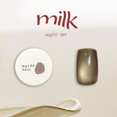 enoi｜貓眼凝膠milk magnet AW（mg170-mg189）3g12